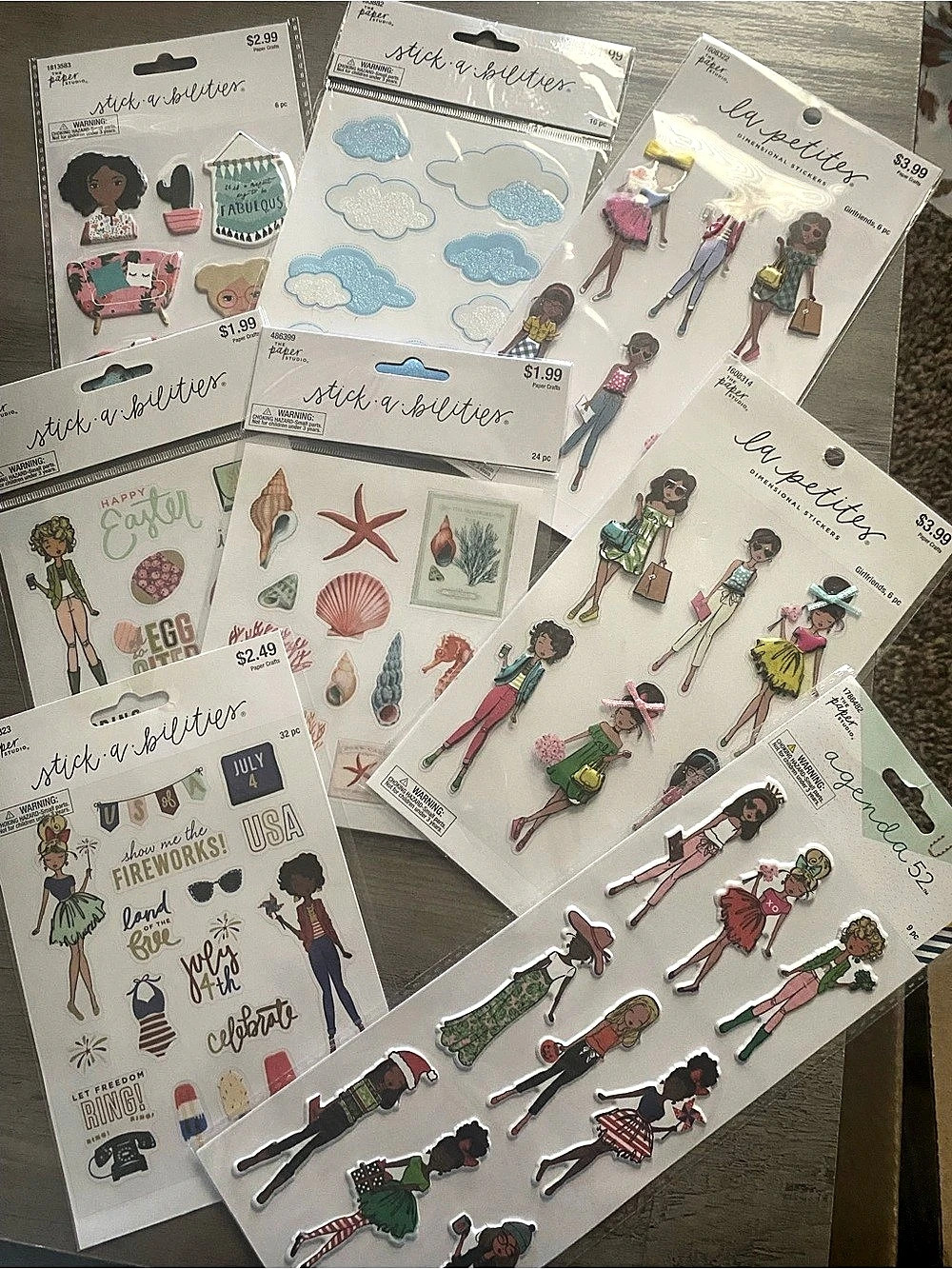 Assorted The Paper Studio Stickers